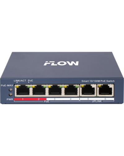 Коммутатор с PoE iFlow F-SW-EM206POE-VM в Ногинске Коммутаторы Pintop.ru