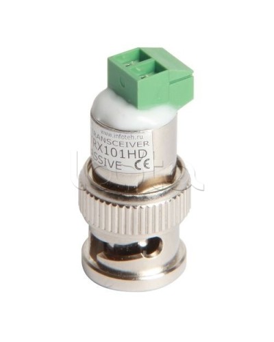 Приемопередатчик AHD/CVI/TVI видеосигнала миниатюрный пассивный Инфотех AVT-TRX101HD в Ногинске Видеоусилители, Модуляторы, Делители Pintop.ru