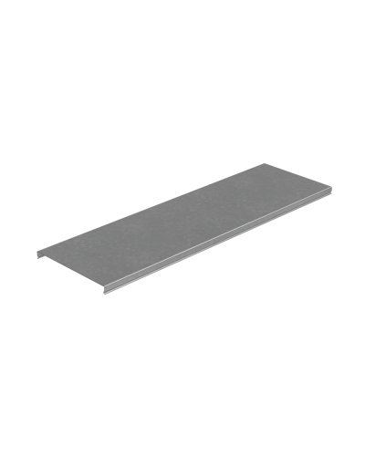 Крышка лотка 200х1,0 L2500 мм ПЛЮС INOX304 КМ-Профиль (KLplus200-1.0-2500 INOX304) в Ногинске Аксессуары для лотков Pintop.ru