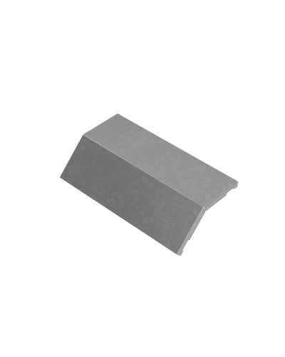 Крышка внешнего вертикального угла 45 гр. 300 мм ПЛЮС HD85 КМ-профиль (KVLplus45-300 HD85) в Ногинске Аксессуары для лотков Pintop.ru