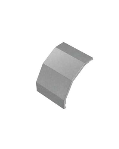 Крышка внешнего вертикального угла 90 гр. 200 мм ПЛЮС HD КМ-Профиль (KVLplus90-200 HD) в Ногинске Аксессуары для лотков Pintop.ru