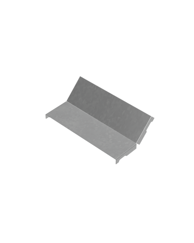 Крышка внутреннего вертикального угла 45 гр. 200 мм ПЛЮС HD КМ-Профиль (KNLplus45-200 HD) в Ногинске Аксессуары для лотков Pintop.ru