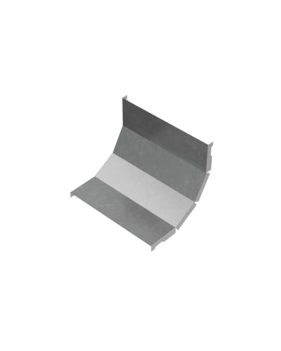 Крышка внутреннего вертикального угла 90 гр. 200 мм ПЛЮС HD КМ-Профиль (KNLplus90-200 HD) в Ногинске Аксессуары для лотков Pintop.ru