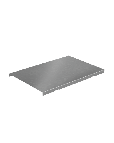 Крышка угла вертикального внешнего 600 мм с разворотом трассы на 90 гр. ПЛЮС HD КМ-Профиль (KVLPDplus90-600 HD) в Ногинске Аксессуары для лотков Pintop.ru