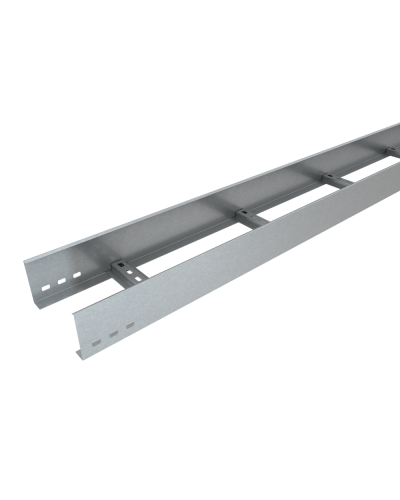 Лоток лестничный 100х200х1,2 L2500 мм HD КМ-Профиль (LL100-200-1.2-2500 HD) в Ногинске Кабельные лотки Pintop.ru