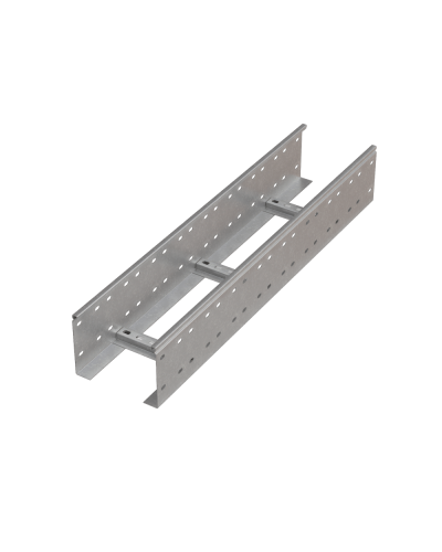 Лоток лестничный 150х300х1,2 L3000 мм N КМ-профиль (LL150-300-1.2-3000 N) в Ногинске Кабельные лотки Pintop.ru