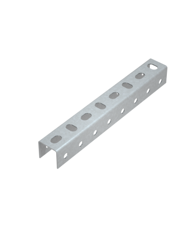 Соединитель усиленного профиля 250 мм INOX304 КМ-Профиль (SUP INOX304) в Ногинске Аксессуары для лотков Pintop.ru