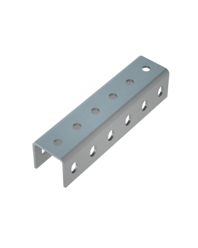 Соединитель усиленного швеллера 50х50х4,0 мм HD КМ-Профиль (SLPU50-50 HD) в Ногинске Аксессуары для лотков Pintop.ru