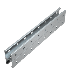 Страт-профиль двойной 41х41 L2000 мм s:3,0 (тройная перфорация) HD85 КМ-профиль (2STPV41-41-2000 3P HD85)