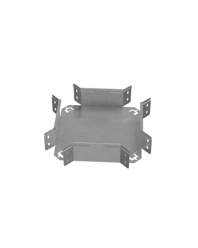 Х-разветвитель 80х100 мм ПЛЮС HD85 КМ-профиль (XDplus80-100 HD85) в Ногинске Аксессуары для лотков Pintop.ru