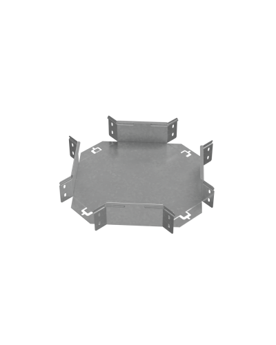 Х-разветвитель 80х150 мм ПЛЮС HD85 КМ-профиль (XDplus80-150 HD85) в Ногинске Аксессуары для лотков Pintop.ru