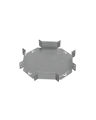 Х-разветвитель 80х200 мм ПЛЮС HD КМ-Профиль (XDplus80-200 HD) в Ногинске Аксессуары для лотков Pintop.ru