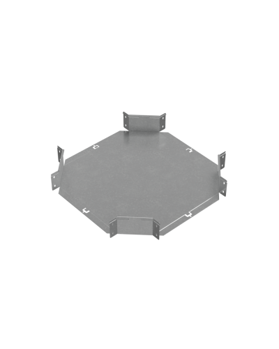 Х-разветвитель 100х400 мм ПЛЮС HD КМ-Профиль (XDplus100-400 HD) в Ногинске Аксессуары для лотков Pintop.ru