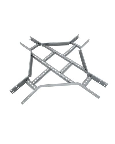 Х-разветвитель лестничный 50х600х1,2 мм Быстрый монтаж HD КМ-Профиль (LXDS50-600-1.2 HD) в Ногинске Аксессуары для лотков Pintop.ru
