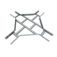 Х-разветвитель лестничный 50х400х1,5 мм "Быстрый монтаж" HD КМ-Профиль (LXDS50-400-1.5 HD)