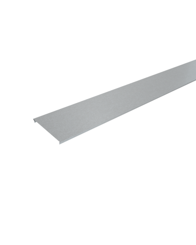 Крышка лестничного лотка 150х0,8 L2000 мм HD КМ-Профиль (KLL150-0.8-2000 HD) в Ногинске Аксессуары для лотков Pintop.ru