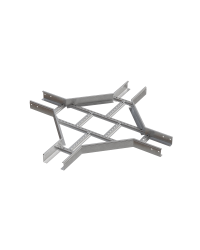 Х-разветвитель лестничный 80х300х1,2 мм HD N КМ-профиль (LXD80-300-1.2 HD N) в Ногинске Аксессуары для лотков Pintop.ru