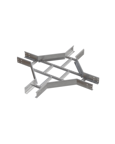 Х-разветвитель лестничный 100х150х1,2 мм INOX304 N КМ-Профиль (LXD100-150-1.2 INOX304 N) в Ногинске Аксессуары для лотков Pintop.ru