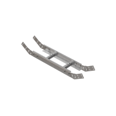 Вертикальный шарнирный угол 80х400х1,5 мм HD85 N КМ-профиль (LSHL80-400-1.5 HD85 N)