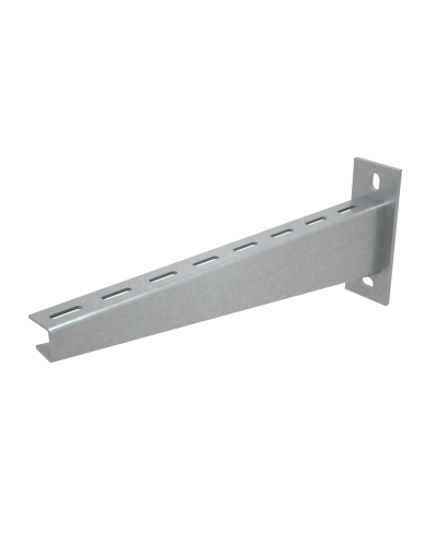 Консоль сварная усиленная тяжелая 500 мм INOX304 КМ-Профиль (KSUT500 INOX304) в Ногинске Аксессуары для лотков Pintop.ru