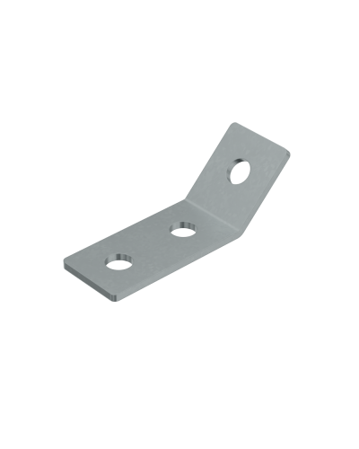 Уголок 45 гр. (3 отверстия) КМ-профиль (USG45-3) в Ногинске Аксессуары для лотков Pintop.ru