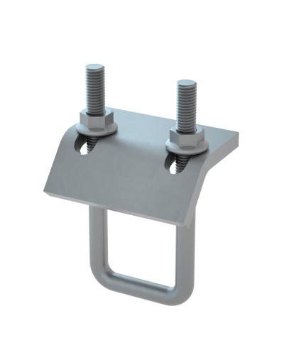 Зажим балочный усиленный 41 62-82 М10 КМ-Профиль (ZBU41 62-82 M10) в Ногинске Крепеж Pintop.ru