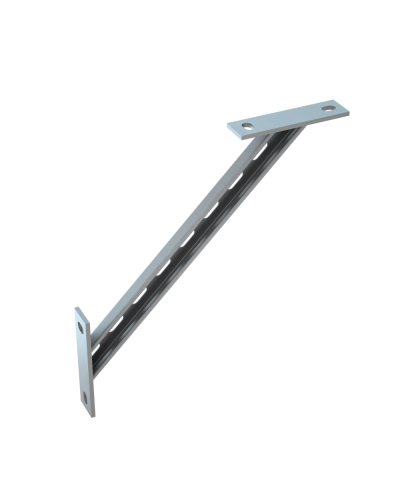 Укосина для консолей 500 мм КМ-Профиль (UK500) в Ногинске Аксессуары для лотков Pintop.ru