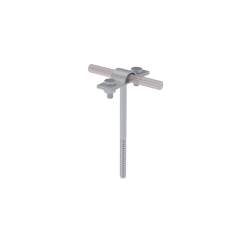 Держатель для прутка Ø 5-10 мм вкручиваемый L80 мм КМ-Профиль (DPV-L80-D5-10)