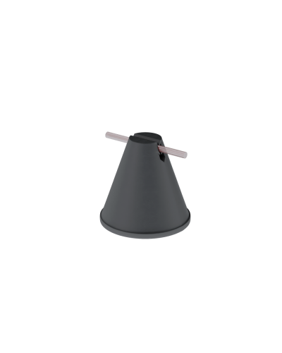 Держатель пластиковый для прутка Ø 8-10 мм H100 мм КМ-Профиль (DPP-H100-D8-10) в Ногинске Монтажные материалы Pintop.ru