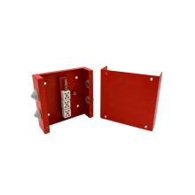 Коробка распределительная огнестойкая КРОПС, IP41, габаритные размеры 200х200х80 мм, для кабелей сечением до 6 мм2, 12 клемм КМ-Профиль (FRJB-KM-ST3-6-12-КРОПС-IP41)