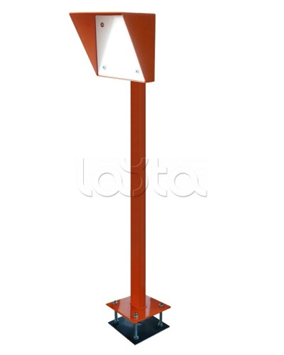 Стойка для считывателя Аякс 170х180 мм, черная, Базовая, прямая в Ногинске Дополнительное оборудование для СКУД Pintop.ru