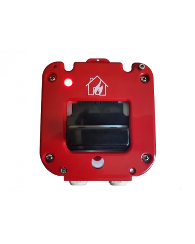 Извещатель пожарный взрывозащищённый ручной Магнито-контакт ИП535Ех «СЕВЕР» (нержавейка МКВ М20К (открытая прокладка кабеля). IP 66/67) в Ногинске Пожарные извещатели (Ex) Pintop.ru