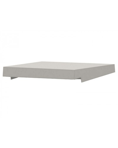 Козырек дождезащитный для шкафов 400х200 АЯКС, белый Магнито-Контакт в Ногинске Дополнительное оборудование для ОПС Pintop.ru