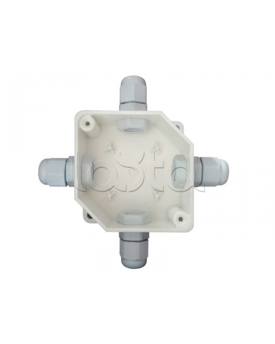 Коробка распределительная Магнито-контакт КР60х60х30, IP65 (с 4-мя кабельными вводами ПКВ12х1.5) АТФЕ.685552.178 в Ногинске Распределительные коробки Pintop.ru