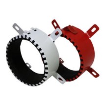 Муфта противопожарная Огнеза «ОГНЕЗА-ПМ/125», замок-стяжка тип "лягушка", цвет серый