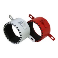 Муфта противопожарная Огнеза «ОГНЕЗА-ПМ/80», замок-стяжка тип "лягушка", цвет серый