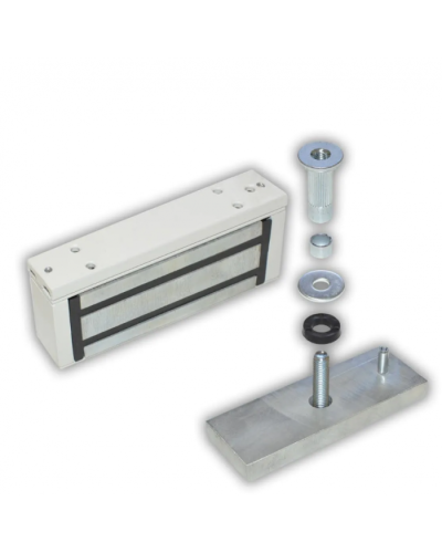 Олевс М1-200 белый (с планкой) в Ногинске Электромагнитные замки Pintop.ru