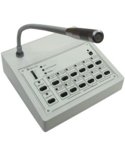 Пульт диктора трансляционный Омега Саунд Omega SP4-C12 в Ногинске Аксессуары для СОУЭ Pintop.ru
