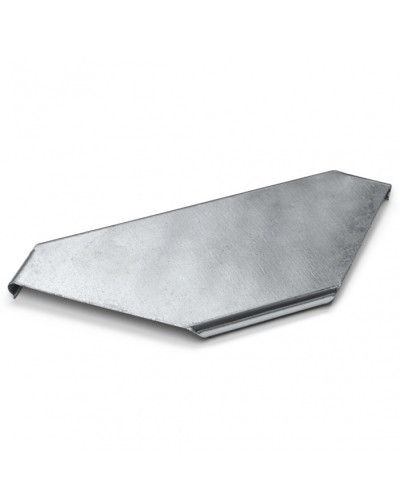 Крышка плоского угла 45° 600x15 (0,7) ПожТехКабель (550-008) в Ногинске Аксессуары для лотков Pintop.ru