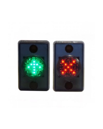 Светодиодная мнемосхема красный крест - зеленая стрелка Promix-VI.LED.01 в Ногинске Дополнительное оборудование для СКУД Pintop.ru