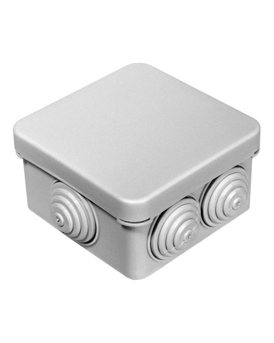 Коробка распред. 40-0200-9005м для о/п безгалогенная (HF) черная 70х70х40 (8шт/уп) Промрукав (40-0200-9005м) в Ногинске Распределительные коробки Pintop.ru