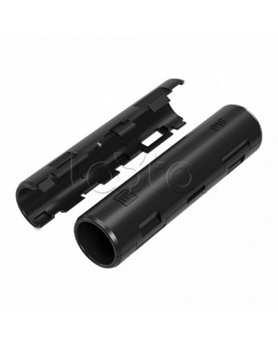 Муфта разборная d16 мм атмосферостойкая черная (10шт/500шт уп/кор) Промрукав (PR13.0433) в Ногинске Повороты, муфты, тройники Pintop.ru