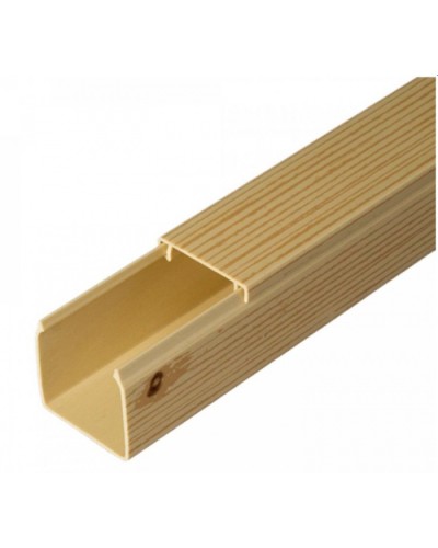 Кабель-канал сосна 2-й замок 25х25 (48м/уп) Промрукав (PR.025438) в Ногинске Кабель-канал Pintop.ru