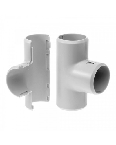 Тройник разборный д20 (50 шт/уп/) Промрукав PR.07320 в Ногинске Повороты, муфты, тройники Pintop.ru