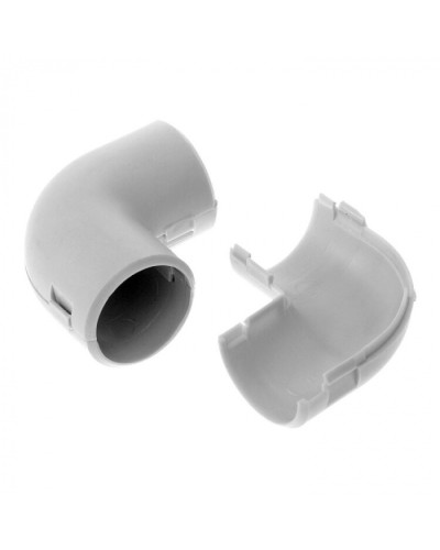 Соединитель угловой разборный д32 (30 шт/уп/) Промрукав PR.07532 в Ногинске Повороты, муфты, тройники Pintop.ru