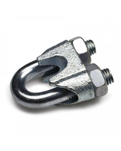 Зажим троса одинарный D5мм тип Слоник DIN 741 (100 шт/уп) Промрукав (PR08.3893) в Ногинске Держатели, клипсы, скобы Pintop.ru