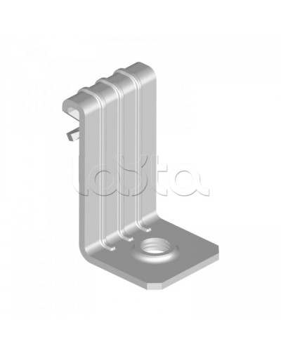 Зажим балочный вертикальный 1-5 мм с отгибом и резьбой М6 Промрукав (PR08.5861) в Ногинске Аксессуары для лотков Pintop.ru