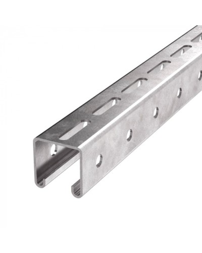 Профиль STRUT HDZ ПС-41х41х400 (2,5мм) Промрукав (PR08.9352) в Ногинске Аксессуары для лотков Pintop.ru