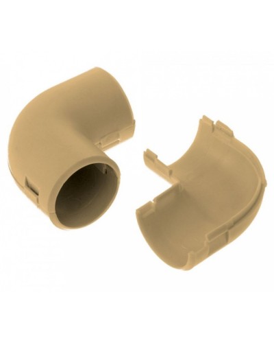 Соединитель угловой разборный сосна д25 (5шт/300шт уп/кор) Промрукав (PR13.0245) в Ногинске Повороты, муфты, тройники Pintop.ru