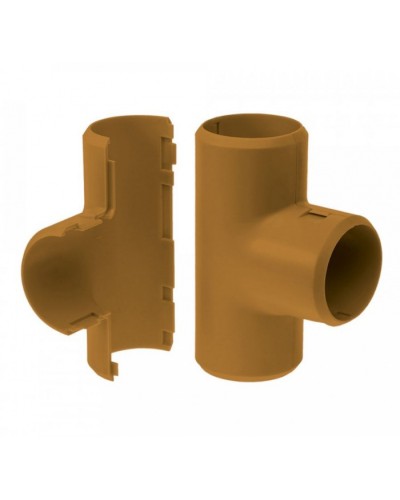 Тройник разборный бук д32 (1шт/200шт уп/кор) Промрукав (PR13.0258) в Ногинске Повороты, муфты, тройники Pintop.ru